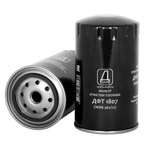 Фильтр топливный ДФТ 1807, ДФТ1807 (WDK962/12, WDK962/16, 6W.24.059.00), размер H170xD96x М16х1,5 dft1807 ДЗАФ