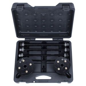 Набор оправок для монтажа и демонтажа сайлентблоков, 34-82 мм, кейс, 6 предметов 11020006c Мастак