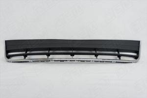 Решетка в бампер нижняя volkswagen tiguan с хром накладкой oem3711 O.E.M.