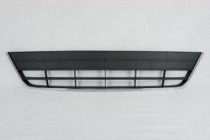 Решетка в бампер нижняя volkswagen tiguan с хром накладкой oem3711 O.E.M.