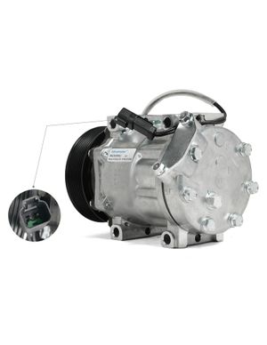 Компрессор кондиционера Iskramotor IMC808562 для J imc808562 Iskramotor