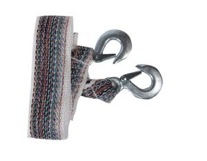 Трос буксировочный 7 т, 2 крюка, 4 метра
