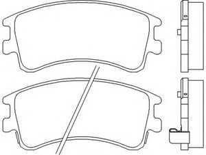 Комплект тормозных колодок, дисковый тормоз P 49 032 Brembo