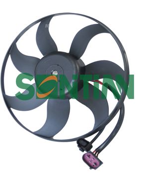 Вентилятор радиатора AUDI A3 2003-...SEAT ALTEA /TOLEDO III 2004-...SKODA FABIA 2006-...VW CADDY II (заменен на ZD1681067)