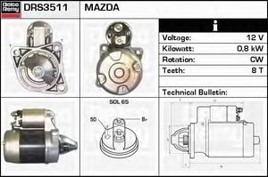 Стартер DRS3511 Delco Remy