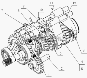 НАПРАВЛЯЮЩЕЕ УСТРОЙСТВО КПП 3170205201 Geely