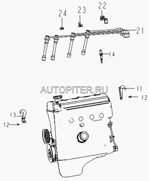 Свеча зажигания СК, МК ORIGINAL