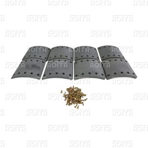 Торм. нак. ROTTA №R19101 (19032) 1 рем,+заклепки BPW 420*180 r19101 Rotta