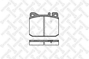 Комплект тормозных колодок, дисковый тормоз