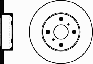Тормозной диск MDC539 Mintex