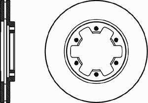 Тормозной диск MDC859 Mintex