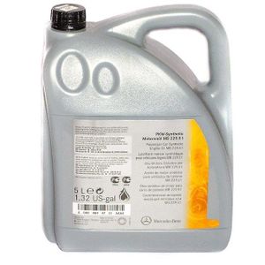 Масло моторное синтетическое MB 229.51 5W-30 5L a0009899701aaa4 Mercedes