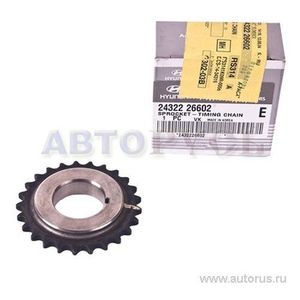 Шестерня цепи распредвала впускного 2432226602 Hyundai-Kia