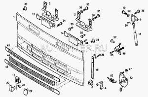Пружина капота ИВЕКО 98411666 Iveco
