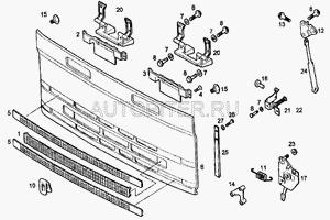 Пружина капота ИВЕКО 98411666 Iveco