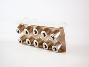 Лампа (поворотник/фонарь) (1 - нитевая) (белая) 12V/21W BA15S (точки на один. высоте/напротив д.д.)