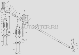 Седло клапана впускного 36D 100301236d Faw