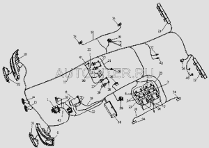 Сигнал звуковой электр высокой тональности4250,4180 3721010385 Faw
