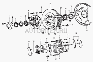 Диск тормозной передний HOVER/SAFE F1/SAILOR 3103102K00 Great Wall