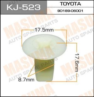 покер пластмассовый крепежный KJ-523 Masuma 1шт KJ523 Masuma