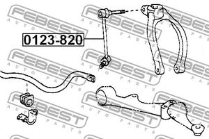 Стойка переднего стабилизатора для Lexus IS 200/300 1999-2005