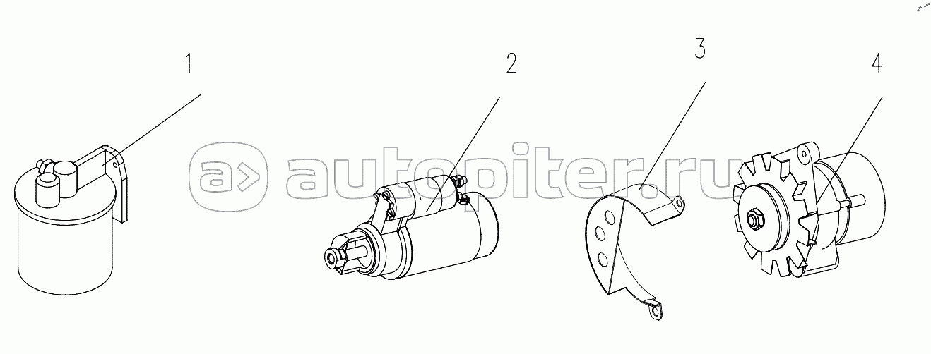 Oil Filter/Air Filter/Generator/Starting Motor/Silencer
