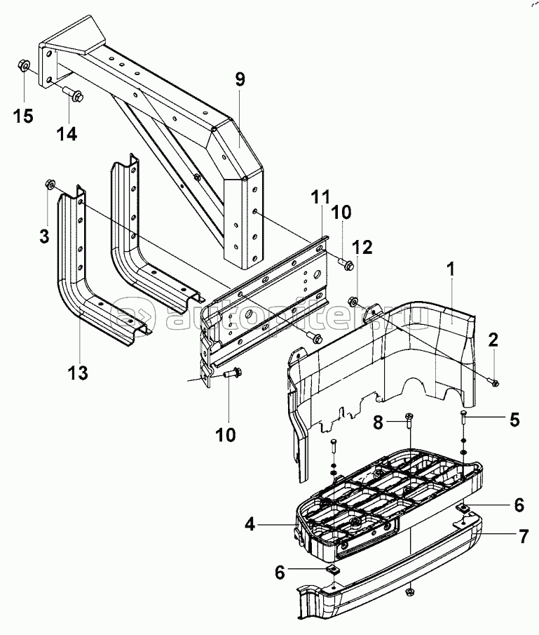 T31R-CA-162 LH Pedal Plate Group, Complete Vehicle