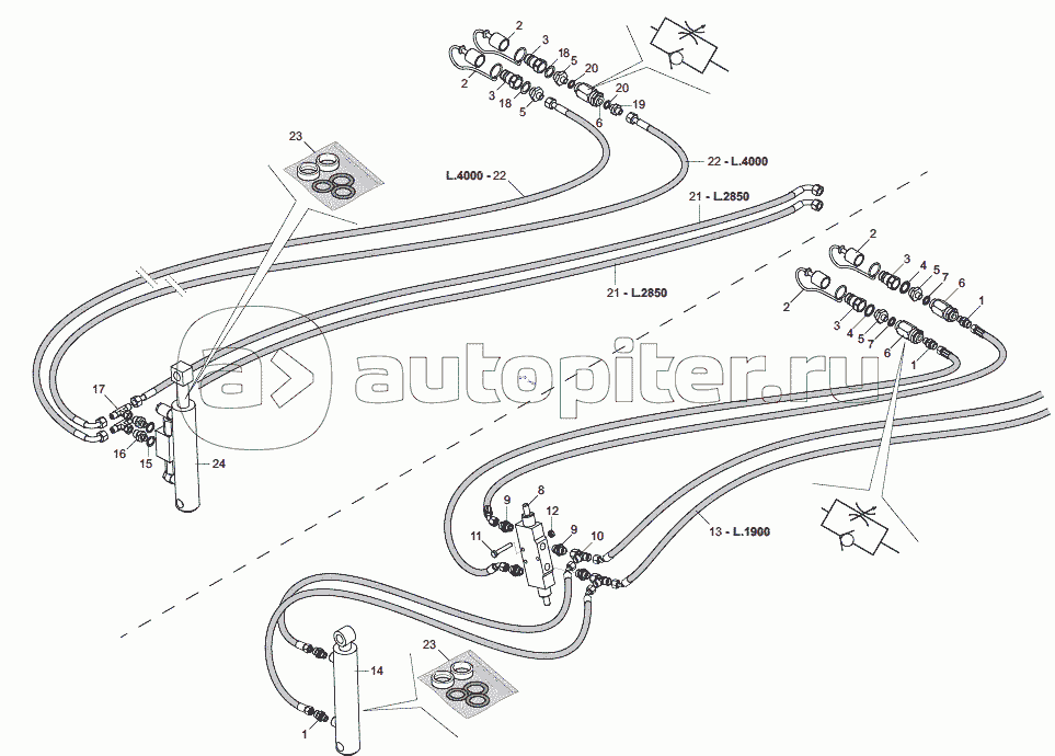 HYDRAULIC SYSTEM FOR PRESSURE REGULATION