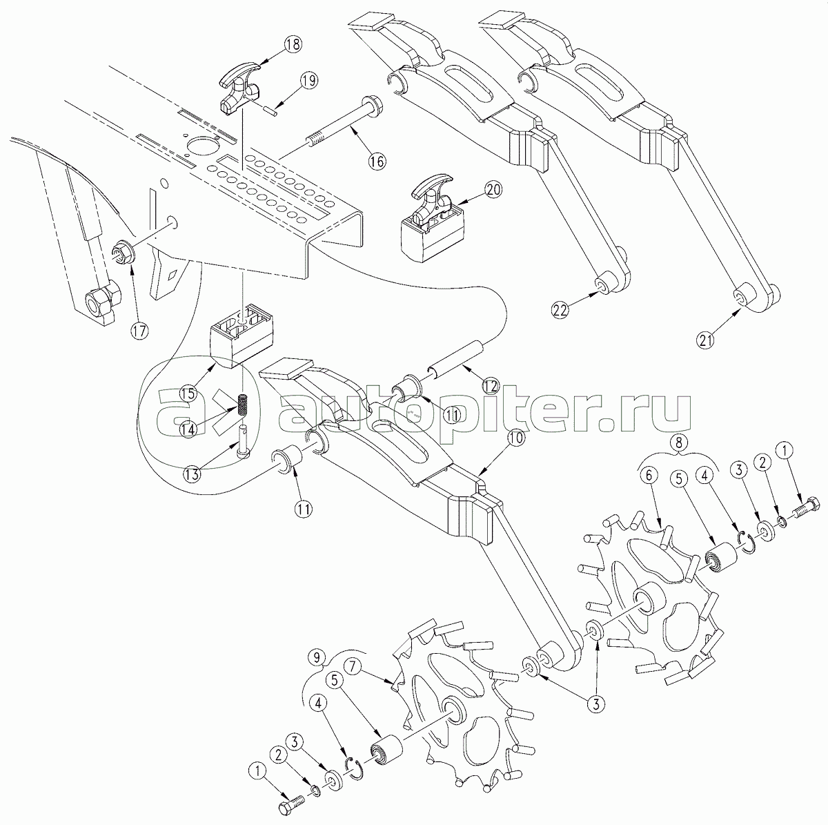 2" x 12 1/2" Double Press Wheel (Part 1)