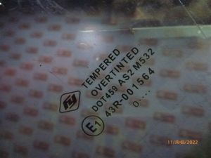 Б/у  4035873 стекло двери Лада Приора 2010 2170 21126  Задн. Лев. bu3a76749 Б/У запчасти