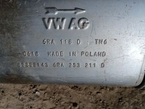 Б/у  6RA253211D Глушитель в сборе Volkswagen Polo  5 by7c403883 Б/У запчасти