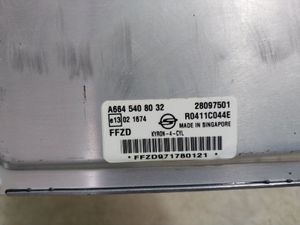 Б/у  6645408032 Блок управления двигателем SsangYong Kyron 2008 DJ 2.0, D20DT    Блок управления ДВС by7c431011 Б/У запчасти