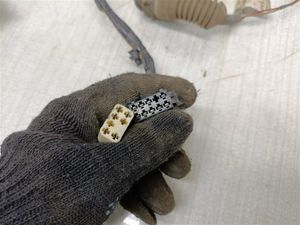 Б/у  1118-3724551-20 Проводка двери ЛАДА Калина   21114  Перед. Лев. электростеклоподъемник, замок 6 bu1a54033 Б/У запчасти