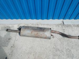 Б/у  219021200010 Глушитель основной Lada Granta 2011> Глушитель Lada Granta после 2018г, 2190212000 by8g801424 Б/У запчасти