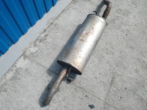 Б/у  219021200010 Глушитель основной Lada Granta 2011> Глушитель Lada Granta после 2018г, 2190212000 by8g801424 Б/У запчасти