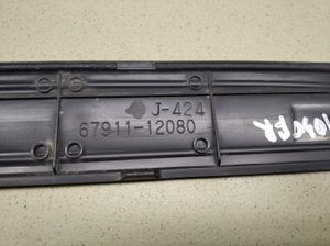 Б/у  6791112080B1 Накладка порога (внутренняя) TOYOTA Corolla E15 2006-2013 ПЕРЕД .ПРАВАЯ by7a393710 Б/У запчасти
